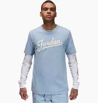 Футболка мужская Air Jordan T-Shirt Flight Mvp Light Blue FN5958-436