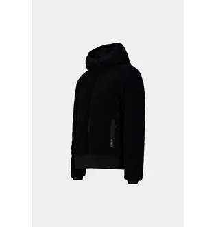Куртка женская CMP Jacket Fix Hood Teddy Fur Black 34K2906-U901