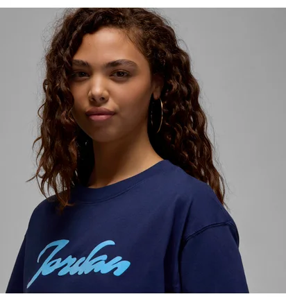 Футболка женская Air Jordan Graphic T-Shirt Blue FV7200-410