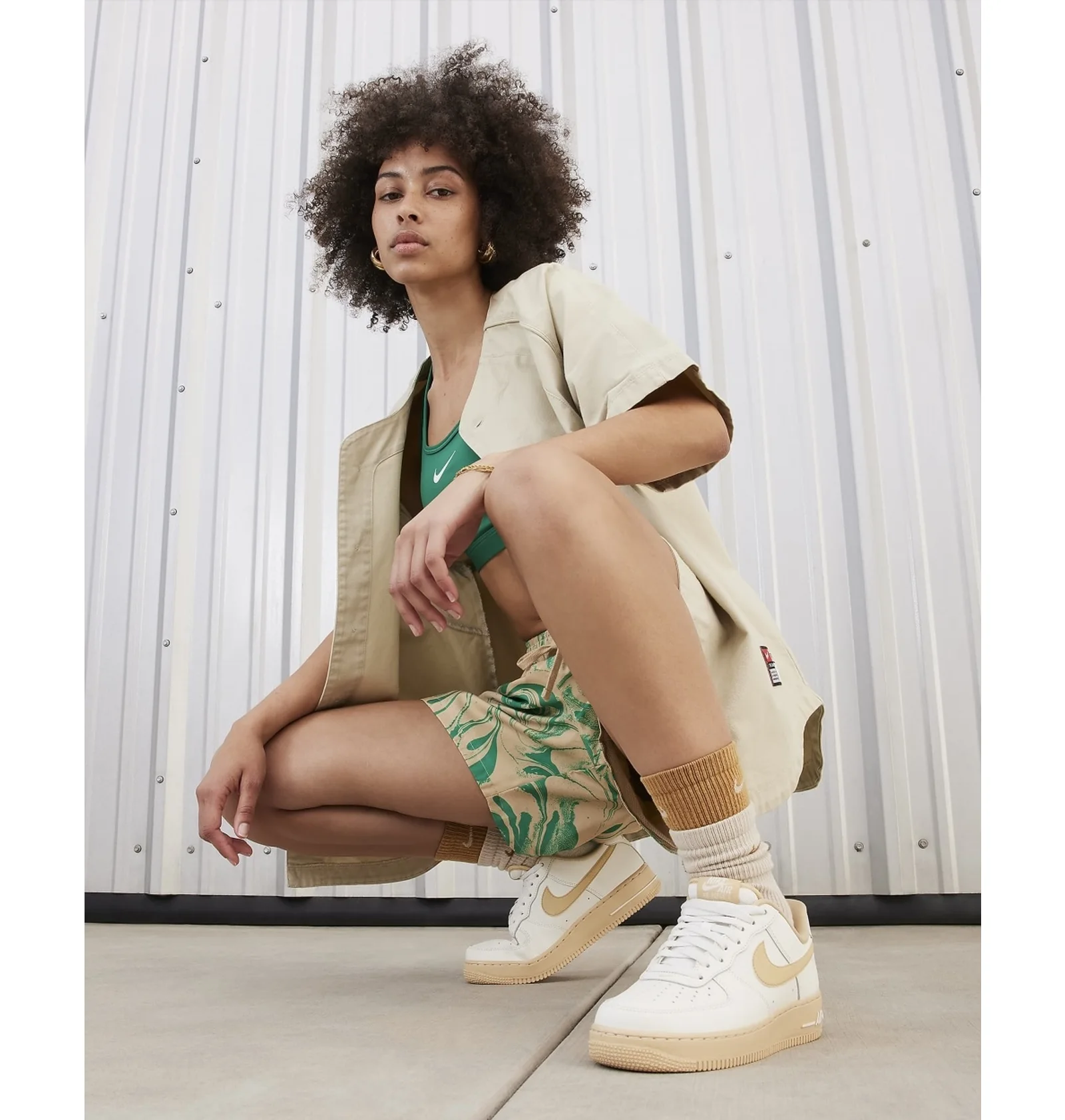 ᐉ Кросівки жіночі Nike Air Force 1 '07 Shoes Beige FZ3597-133