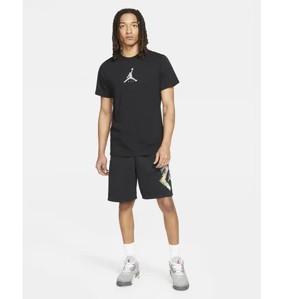 Футболка чоловіча Air Jordan M J Brand 23 Swoosh Ss Crew Black CZ8378-010