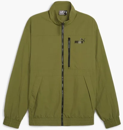 Олимпийка мужская Puma Style Windbreaker Olive 623685-33
