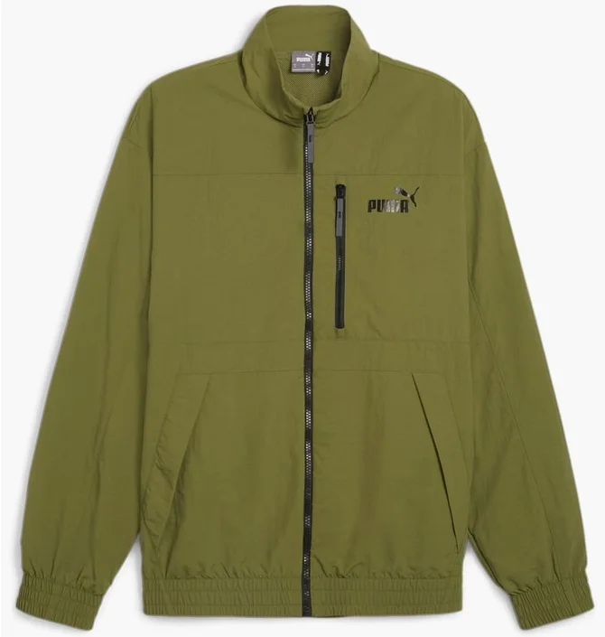 Олимпийка мужская Puma Style Windbreaker Olive 623685-33