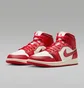 Кросівки жіночі Air Jordan 1 Mid Se Red/White HJ9337-106