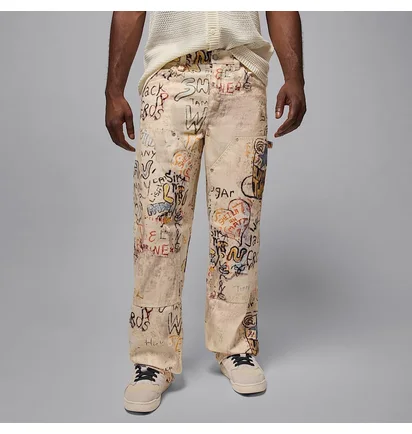 Джинсы мужские Air Jordan Carpenter Pant Beige HV0085-203