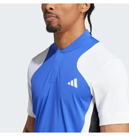 Футболка мужская Adidas Tennis Pro Heat.Rdy Freelift Polo Blue/White IT2262