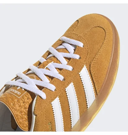 Кроссовки женские Adidas Gazelle Indoor Shoes Orange Hq8716