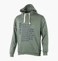 Худи мужское Jeep Hooded Sweatshirt Since 1941 Green O102569-E847