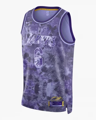 Майка чоловіча Nike Lebron James Los Angeles Lakers 2022/23 Select Series Dri-Fit Nba Swingman Jersey Violet FD4093-580