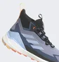 Кроссовки мужские Adidas Terrex Free Hiker 2 Gore-Tex Hiking Shoes Blue Hq8385