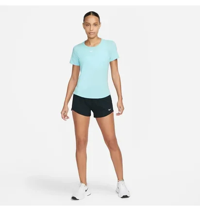 Футболка женская Nike W One Luxe Dri-Fit Ss Std Top Light Blue DD0618-442