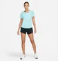 Футболка женская Nike W One Luxe Dri-Fit Ss Std Top Light Blue DD0618-442