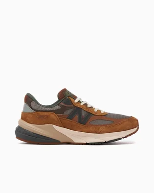 Кроссовки унисекс New Balance X Carhartt Wip M990V6 Ch6 Made In Usa Brown/Grey M990CH6