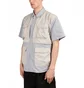 Рубашка унисекс Liberaiders Lr Utility S/S Shirt Grey 712032201