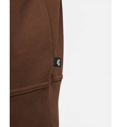 Худи унисекс Nike Sb Fleece Skate Pullover Hoodie Brown FN0547-259