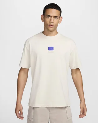 Футболка мужская Nike T-Shirt Max90 Sportswear Beige FZ5392-104