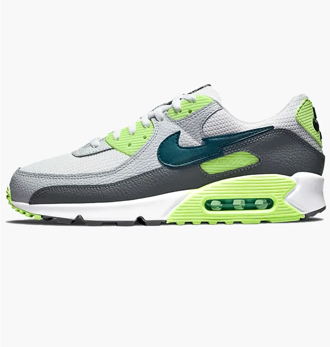 Кросівки унісекс Nike Air Max 90 White/Green DJ6897-100