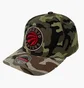 Кепка унисекс Mitchell & Ness Nba Toronto Raptors Woodland Desert Stretch Snapback Camo/Green 6HSSMM19494-TRACMWD