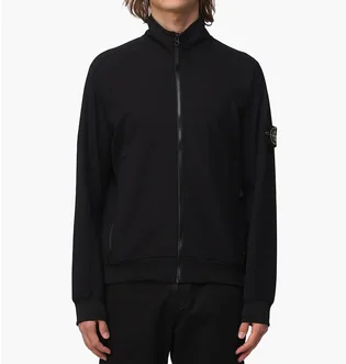 Куртка мужская Stone Island Stretch Technical Fleece Jacket Black 781560753-V0029