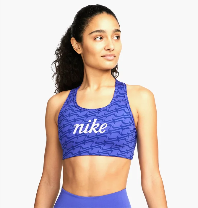 Топ женский Nike Swoosh Icon Clash Blue Dq5121-430