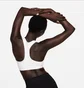 Топ женский Nike Swoosh Medium Support White DX6821-100