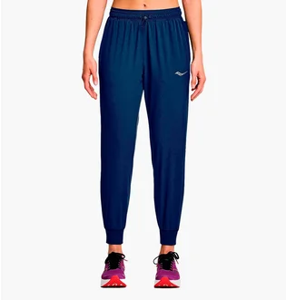 Штаны женские Saucony Boston Woven Pant Blue SAW800448-NV