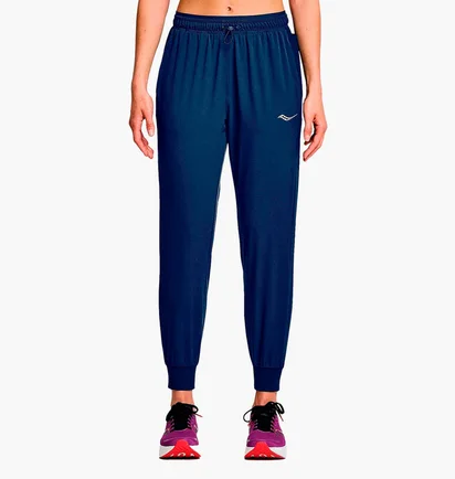 Штаны женские Saucony Boston Woven Pant Blue SAW800448-NV