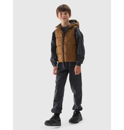 Жилетка дитяча 4F M134 Brown 4FJWAW24TVJAM134-82S