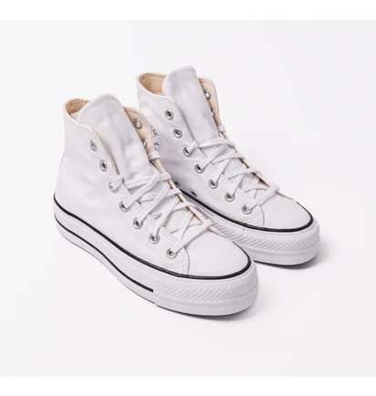 Кеды женские Converse Taylor All Star Lift Hi White 560846C