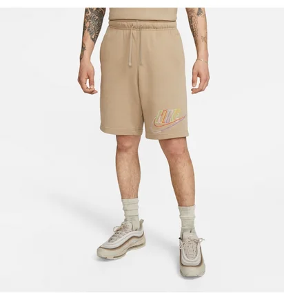 Шорты мужские Nike Club Fleece+ French Terry Shorts Beige DX0807-247
