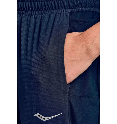 Штаны женские Saucony Boston Woven Pant Blue SAW800448-NV
