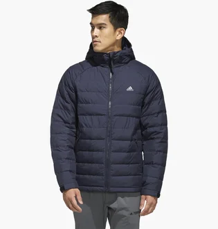 Пуховик чоловічий Adidas Climawarm Hoodi Blue EH4013
