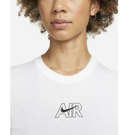 Футболка женская Nike W Nsw Tee Slim Crp Air White Dn5852-100