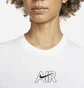 Футболка женская Nike W Nsw Tee Slim Crp Air White Dn5852-100