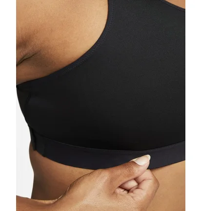 Топ женский Nike Womens High-Support Non-Padded Adjustable Sports Bra Black Dd0428-010