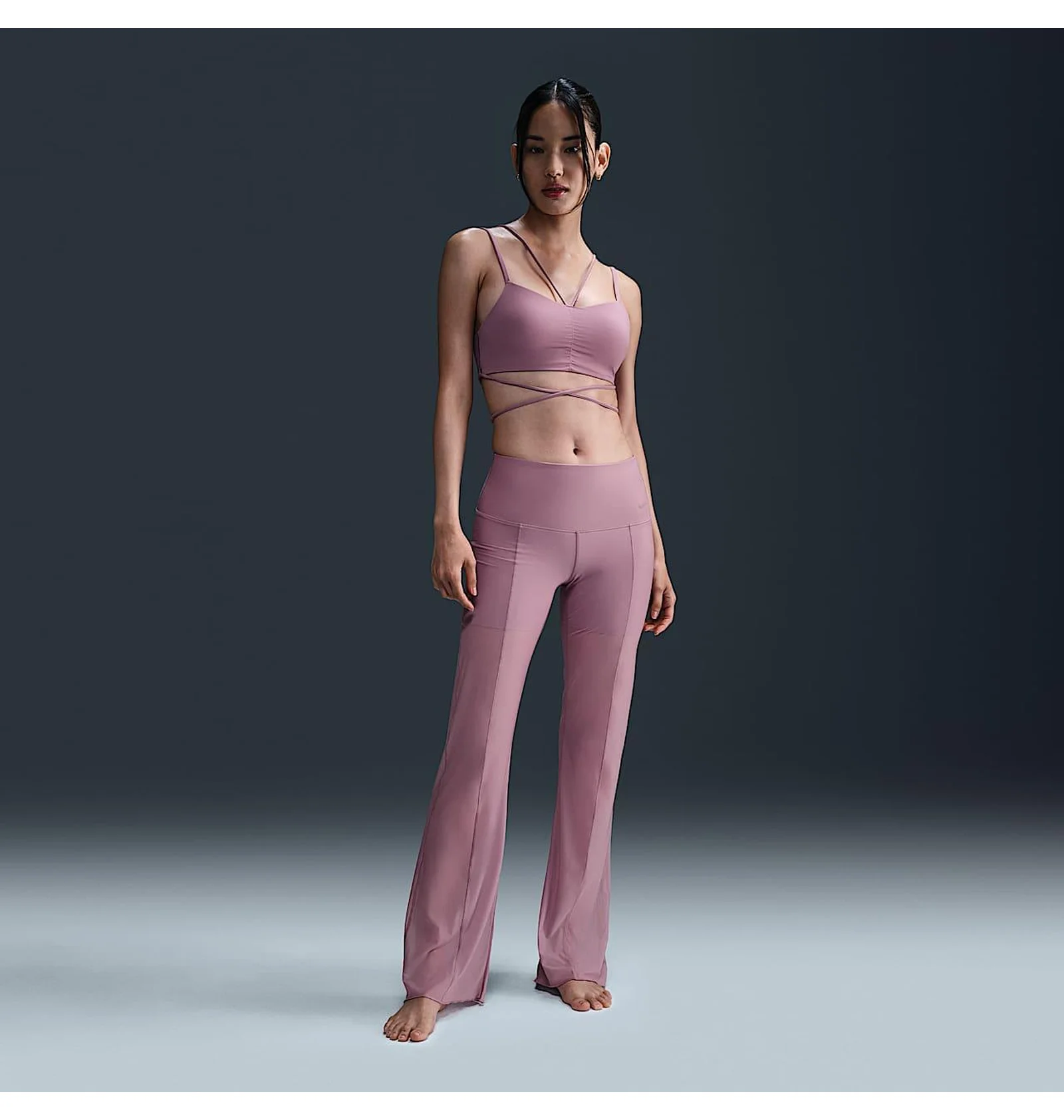 NIKEさん専用 ᐉ Штаны женские Nike Df Zenvy Hr Sheer Pant Pink FV7894-523