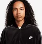 Олимпийка мужская Nike Sportswear Club Velour Jacket Black FB8231-010