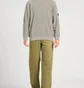 Світшот чоловічий C.P. Company Reverse Brushed & Emerized Diagonal Fleece Grey 17CMSS285A-006614G-327