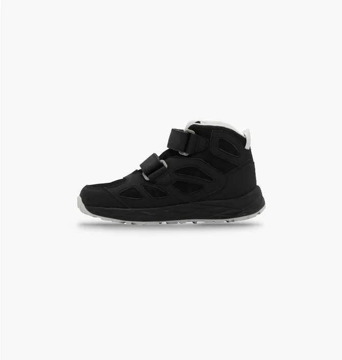 Черевики дитячі Jack Wolfskin Woodland 2 Texapore Mid Vc Black A64865-6350