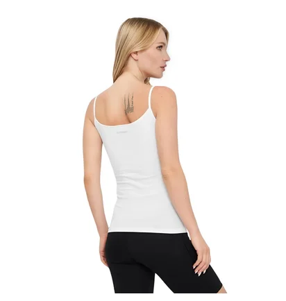 Майка женская Kappa Canotta Spalla Stretta White K2301-BIANCO