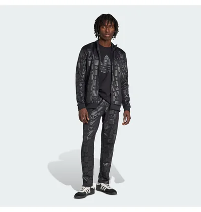 Олимпийка мужская Adidas Monogram All Over Print Black JY2981