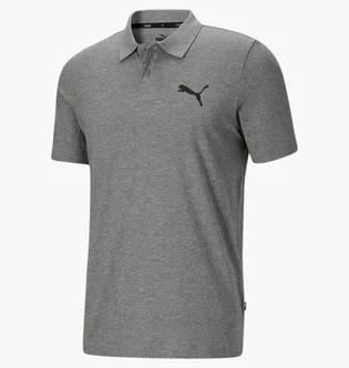 Поло мужское Puma Essentials Jersey Polo Grey 588509-03