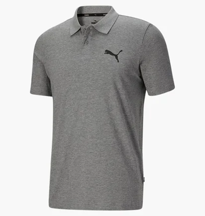Поло мужское Puma Essentials Jersey Polo Grey 588509-03