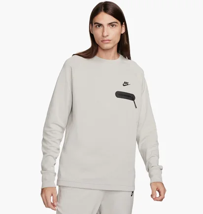 Лонгслів чоловічий Nike M Tech Ls Top Grey FD9880-012