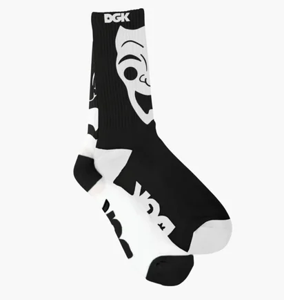 Шкарпетки DGK Contrary (1 шт) Black ASK-1223