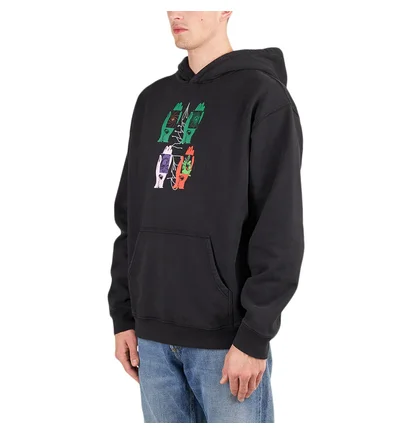 Худі чоловіче Brain Dead Throwing Hands Black BDF21T09001948