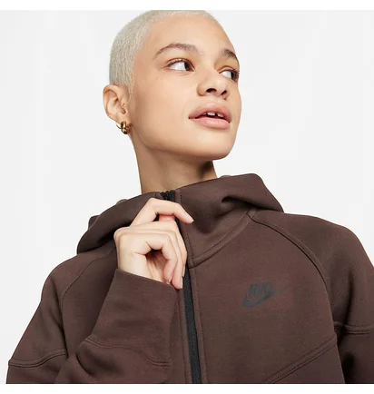 Толстовка женская Nike Sportswear Tech Fleece Brown FB8338-237