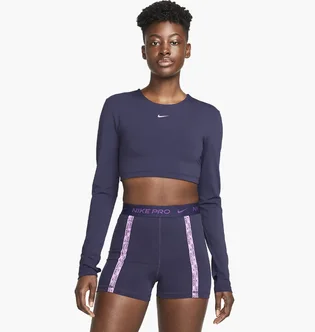 Лонгслів жіночий Nike Pro Dri-Fit Blue FB5233-555