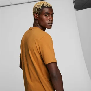 Футболка мужская Puma Wavy Baby Logo Tee Orange 674614-91