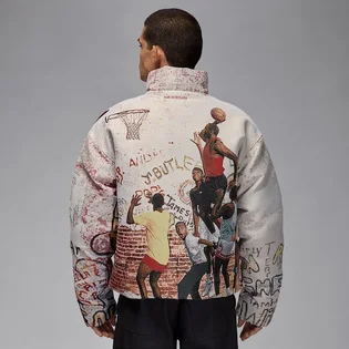 Куртка мужская Air Jordan Pg Puffer Beige/Multi HV0629-133